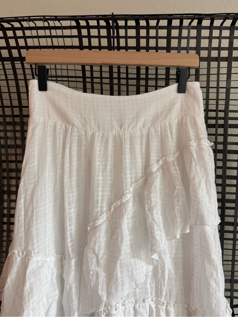 Anthropologie Pilcro Textured Petticoat Maxi Skirt - Picture 4 of 8